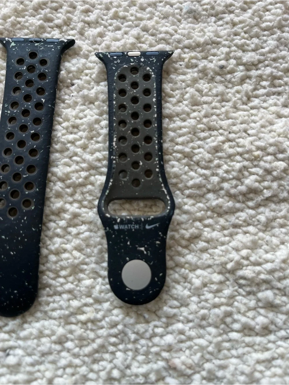 Nike Apple Watch S/M Dark Navy Sport Band with White Speckle